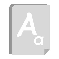 document bent corner and fonts