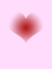 Fototapeta na wymiar abstract background in gradient pink san valentin with heart