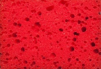 abstract red sponge texture background