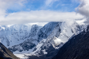 mountains in winter