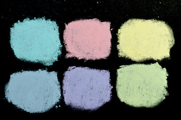chalkdrawing colored texture