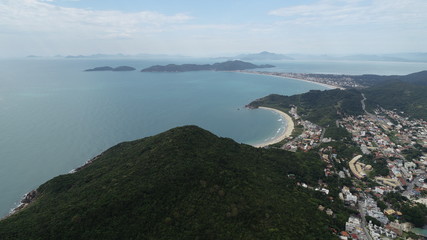 A Natureza de Bombinhas visto de Cima