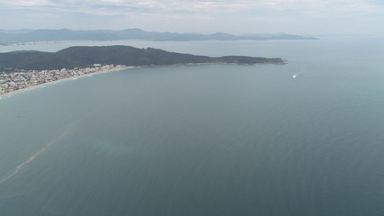 A Natureza de Bombinhas visto de Cima