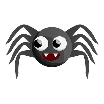 Cute spider icon. Cartoon of cute spider vector icon for web design isolated on white background