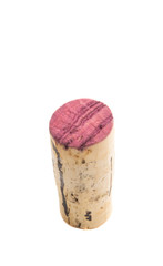 wine cork isolated
