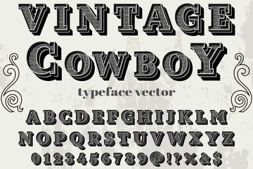 Script Font Bourbon -Typeface Vintage frame -label design, Whiskey and Wine label, Restaurant, Beer label. Vector- illustration	