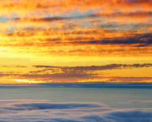 Fototapeta premium Sunset on Hawaii