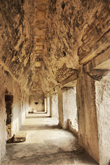 The corridor, Tower in the Palace of Palenque
