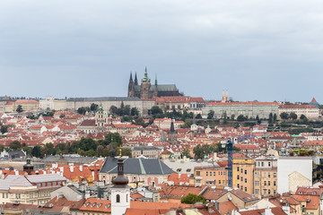 Fototapeta na wymiar Prague Castle, (Hradcany Castle) Czech Republic