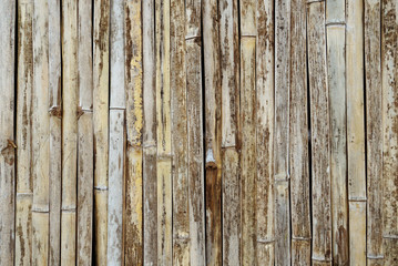  Old fence texture make from bamboo