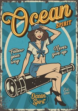 Vintage sailor pin up girls-pics and galleries