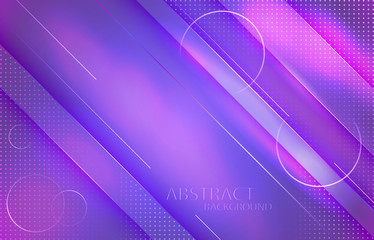 Colorful geometric background. Dynamic shapes composition with line and shadows. abstract vector