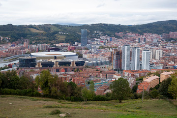 City view of Bilbao, Spain