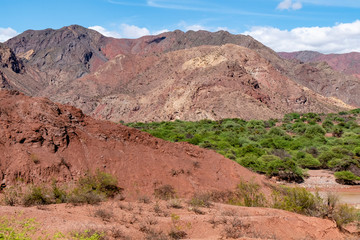 Route 68. Salta heading for Cafayate. Argentina.
