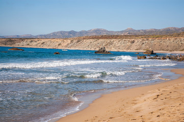 Beautiful sea and coastal view, Cyprus