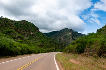 Route 68. Salta heading for Cafayate. Argentina.