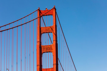 Golden Gate Bridge tower