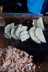 Grüne, blaue Tortillas