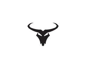 Bull horn logo and symbols template icons app