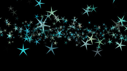 Background of multi-colored stars. Abstract background pattern.