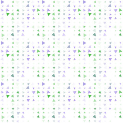 Abstract seamless pattern background with multi-colored varied triangles.