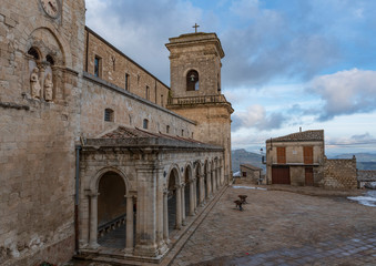 La Chiesa di Santa Maria di Loreto nel borgo di Petralia Soprana, provincia di Palermo IT