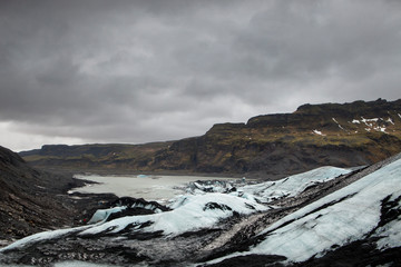 Looking down the valley on the Southern Coast