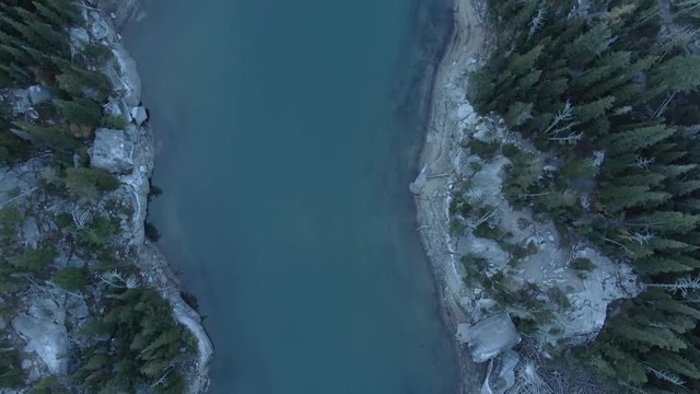 Colchuck Lake top down überflug