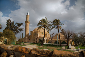 Hala Tekke Mosque famous Cyprian historical temple