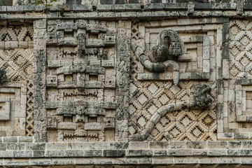 Uxmal archeological mayan ruins yucatan
