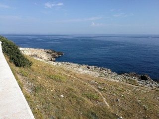 Polignano a Mare - Scogliera dal lungomare Modugno