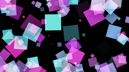 Background of squares. Different shades. With color and light transitions.