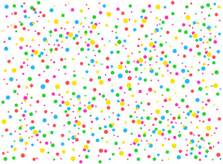 Fototapeta na wymiar Vibrant colorful dots texture for carnival cards