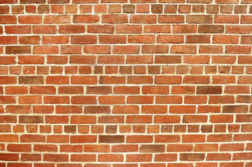Obraz premium Old red brick background