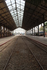 train in the station