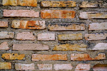 Old & crack brick background wallpaper