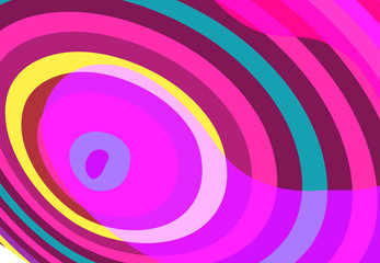 Liquid elements, mixed color plastic shapes or organic bubbles