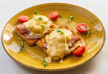  pork steak with vegetables,tomato