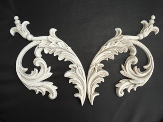 Architectural Floral Mold Ornament