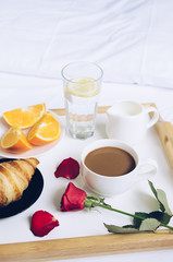 Breakfast in bed