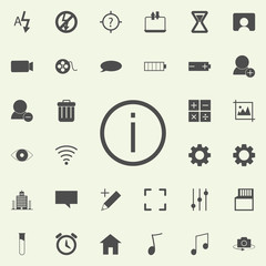 exclamation icon. web icons universal set for web and mobile