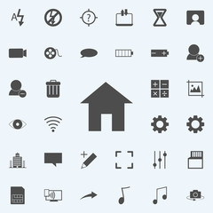 house icon. web icons universal set for web and mobile