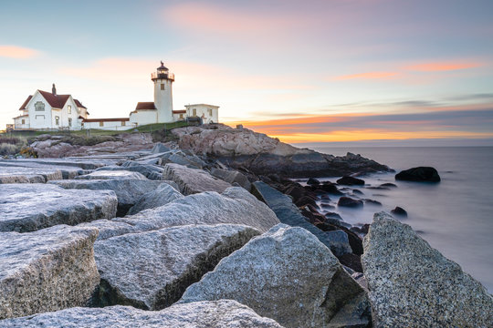 Easter Harbor Lighthouse, Gloucester, Massachusetts, New England
