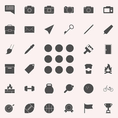 points icon. web icons universal set for web and mobile