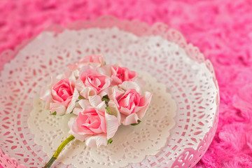 paper flower bouquet