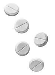 white pill medical drug medication