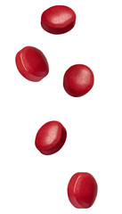 white red pill medical drug medication