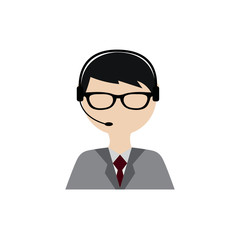 Call Center Worker