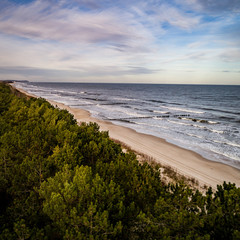 Hel- Półwysep helski- Polska- Widok z lotu ptaka
