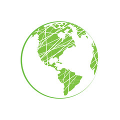 Abstract cute church